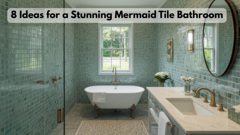 8 Ideas for a Stunning Mermaid Tile Bathroom