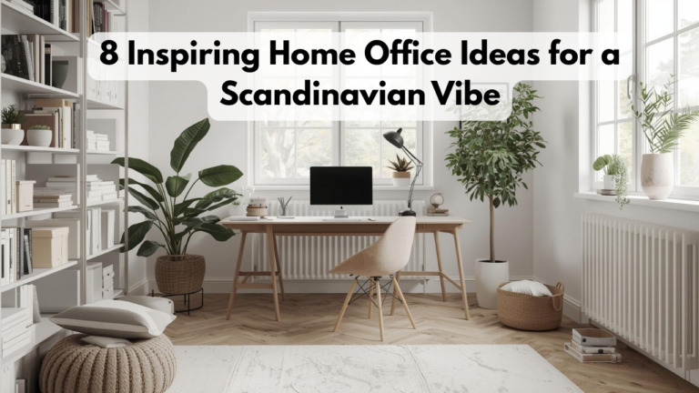 8 Inspiring Home Office Ideas for a Scandinavian Vibe
