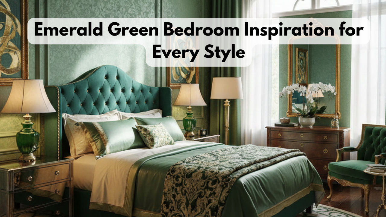 Emerald Green Bedroom Inspiration for Every Style
