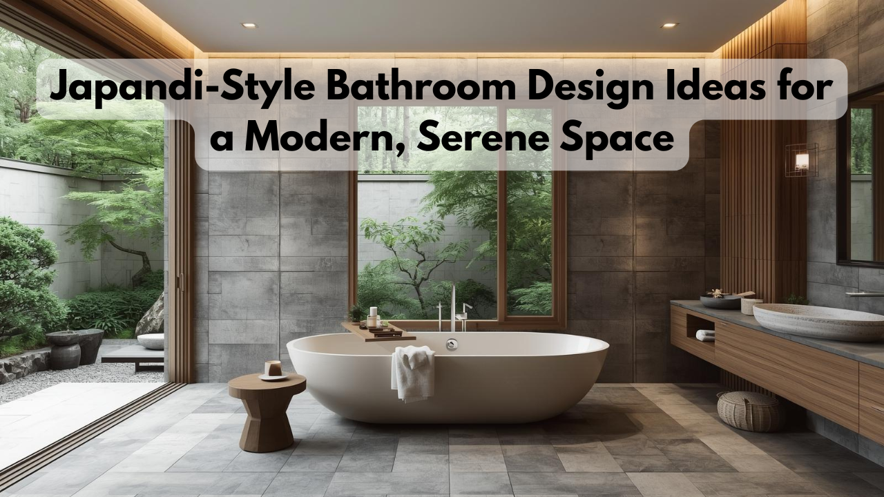 Japandi-Style Bathroom Design Ideas for a Modern, Serene Space
