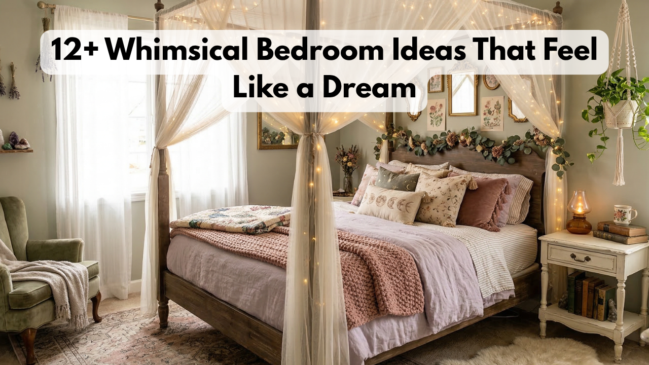 12+ Whimsical Bedroom Ideas That Feel Like a Dream