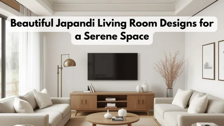 Beautiful Japandi Living Room Designs for a Serene Space
