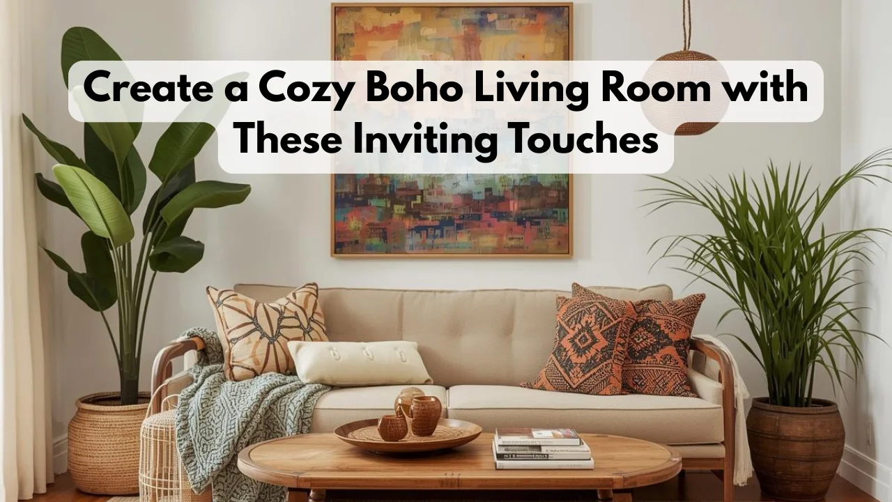 Create a Cozy Boho Living Room with These Inviting Touches