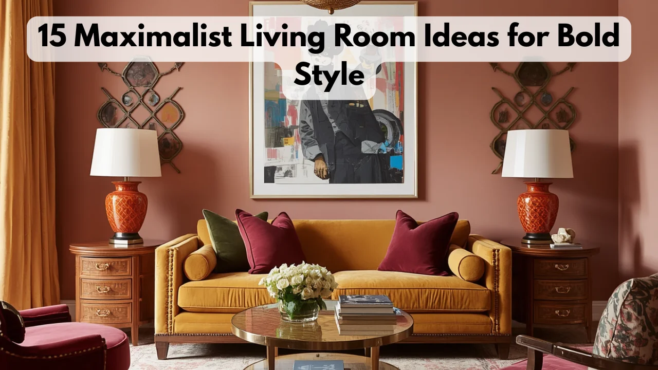 15 Maximalist Living Room Ideas for Bold Style