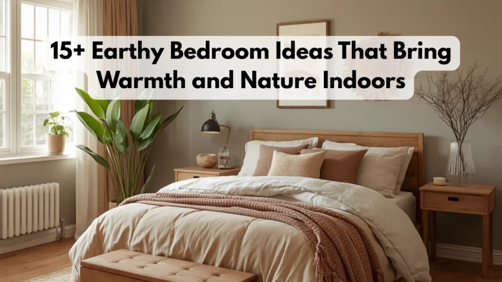 15+ Earthy Bedroom Ideas That Bring Warmth and Nature Indoors