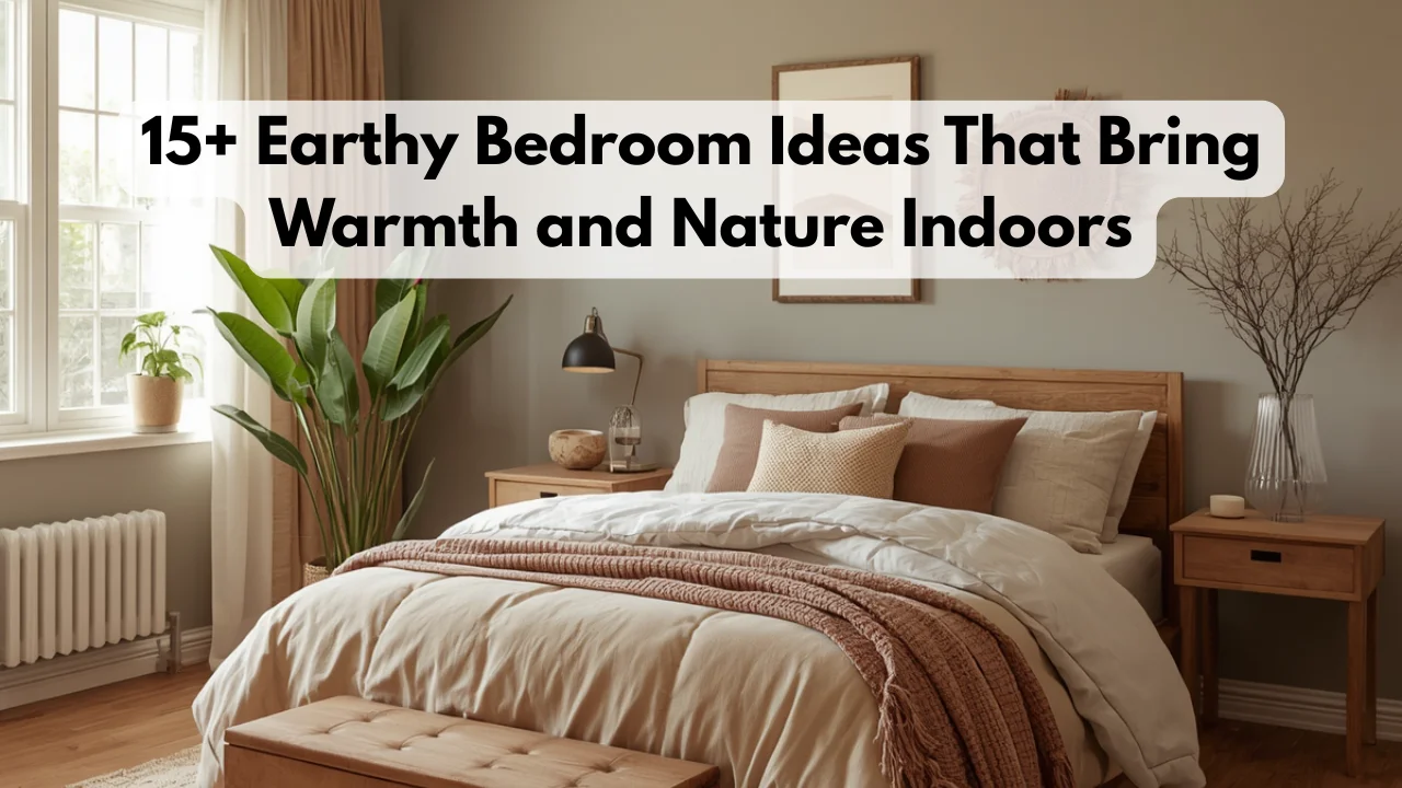 15+ Earthy Bedroom Ideas That Bring Warmth and Nature Indoors