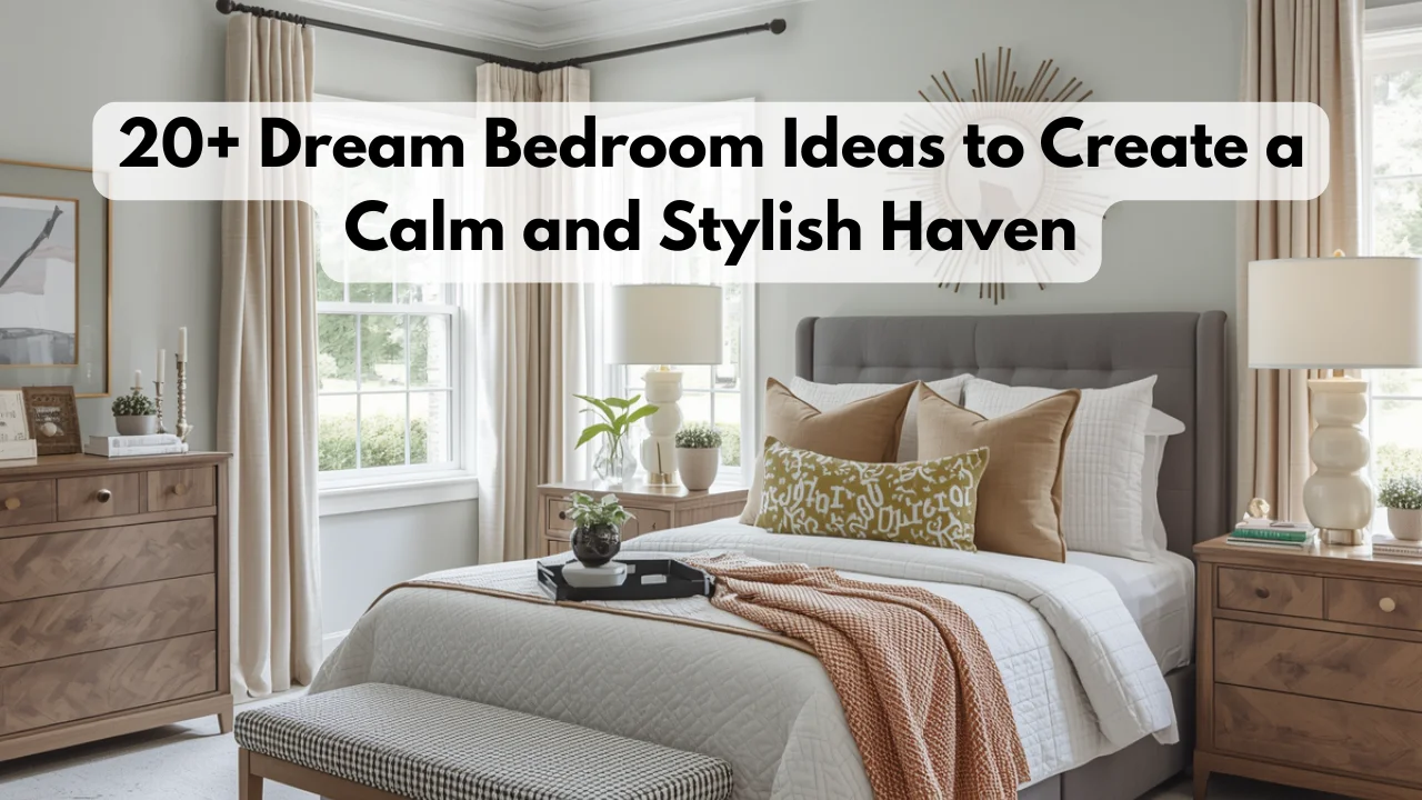 20+ Dream Bedroom Ideas to Create a Calm and Stylish Haven