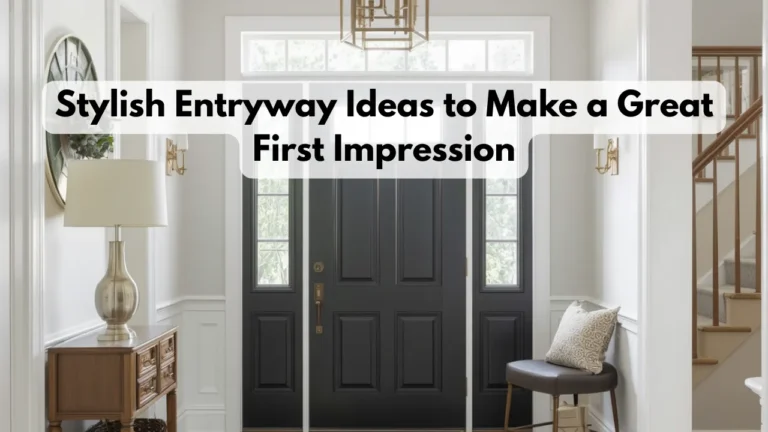 Stylish Entryway Ideas to Make a Great First Impression
