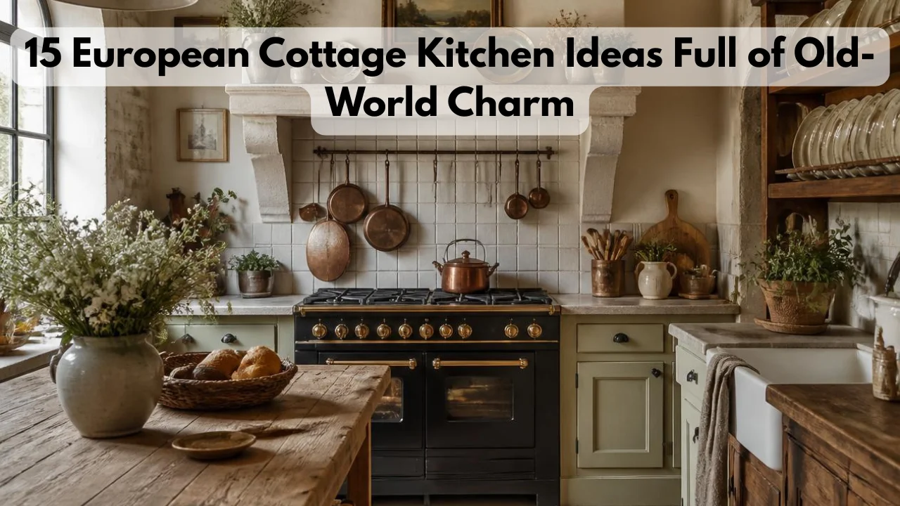 15 European Cottage Kitchen Ideas Full of Old-World Charm