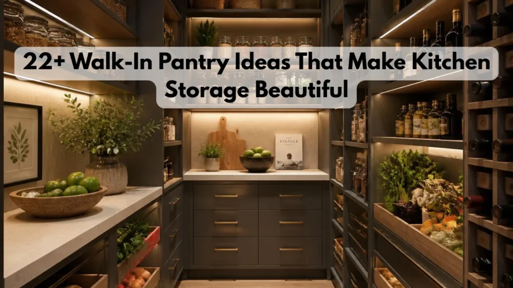 22+ Walk-In Pantry Ideas That Make Kitchen Storage Beautiful